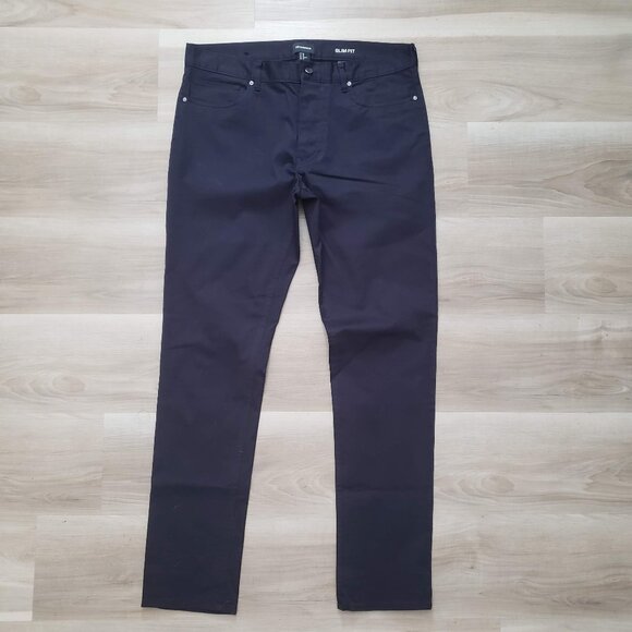 H&M Other - H&M Men's Slim Fit Trouser Pants Navy Blue Size 32